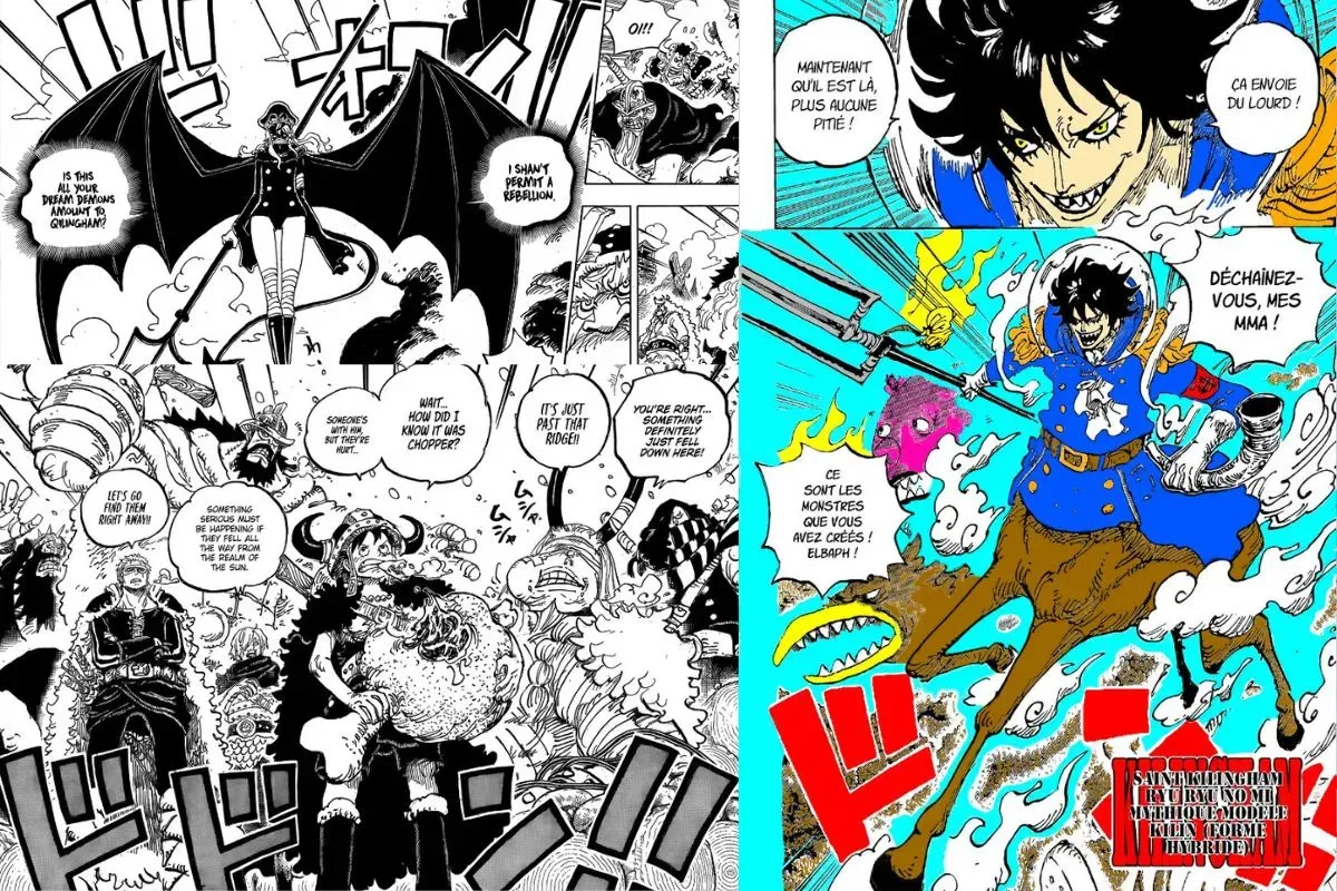 Spoiler One Piece 1151 (Sumber: Kolase/X)