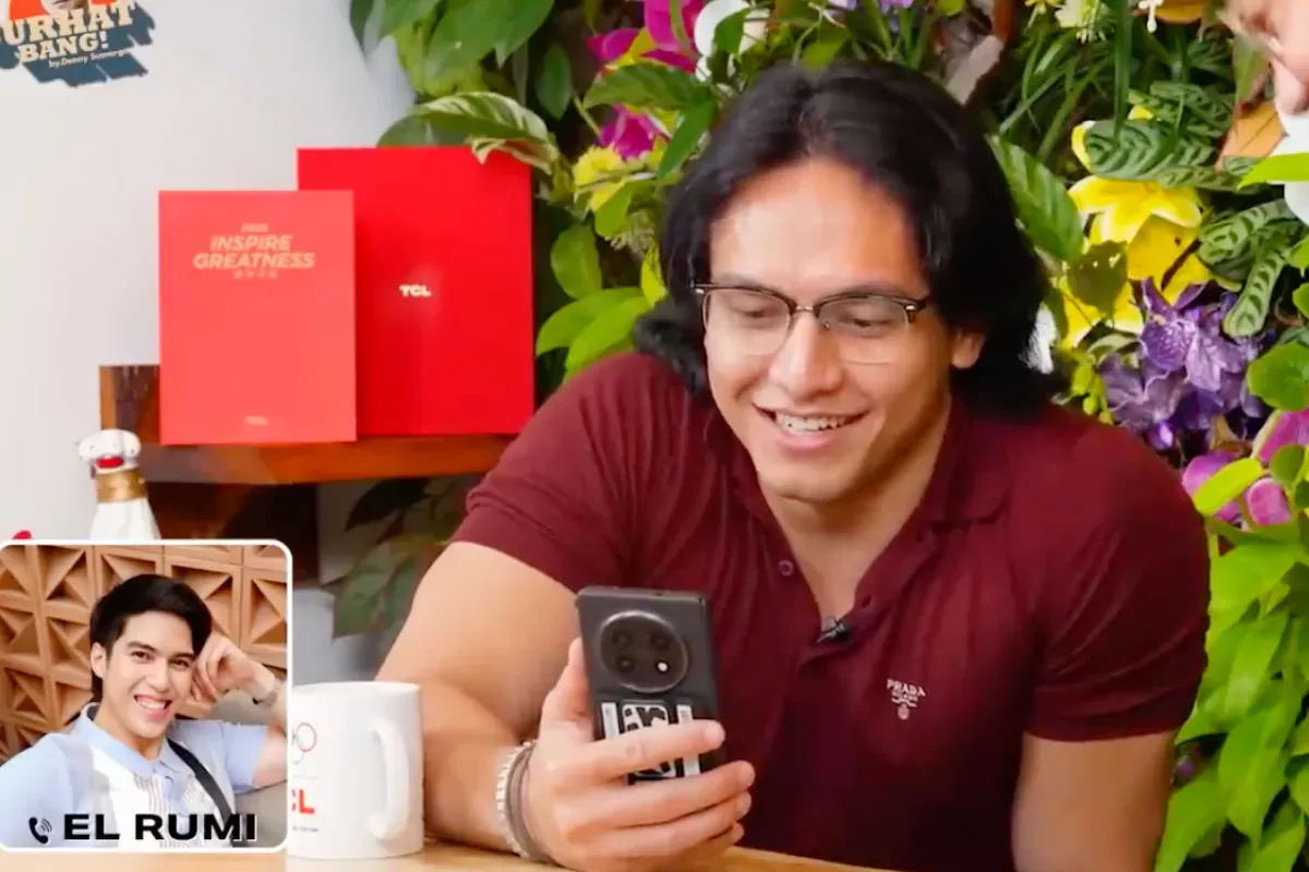 Potret Jefri Nichol yang kembali menantang ulang El Rumi dalam duel tinju, aturannya tidak ada ronde dan sampai nyerah. (Sumber: YouTube/ Denny Sumargo)