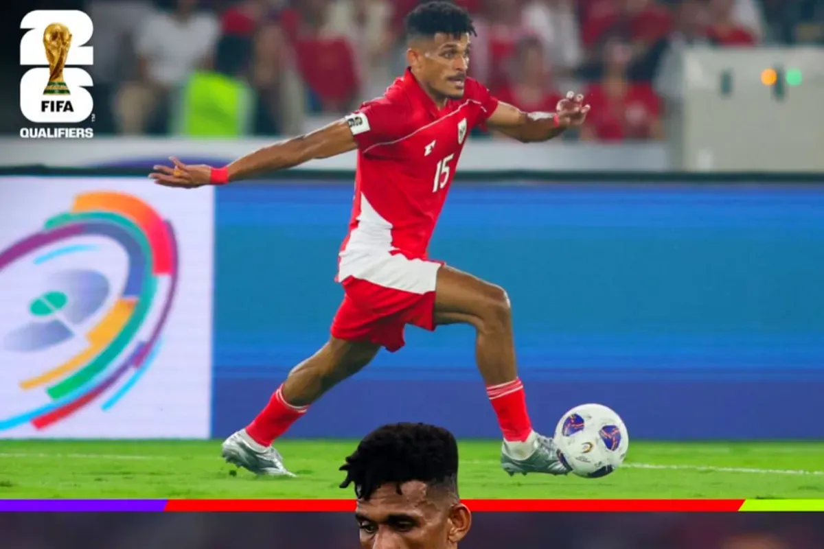 Potret gelandang Timnas Indonesia, Ricky Kambuaya yang mendapat pujian dari FIFA dan disebut sebagai Permata dari Timur Indonesia. (Sumber: Instagram/fifaworldcup)