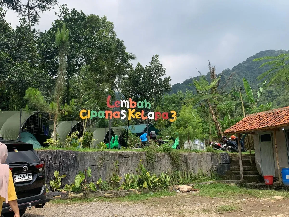 Kawasan wisata Lembah Cipanas Kelapa 3 di Kecamatan Pamijahan, Kabupaten Bogor, Minggu, 8 Juni 2025. (Sumber: Istimewa)