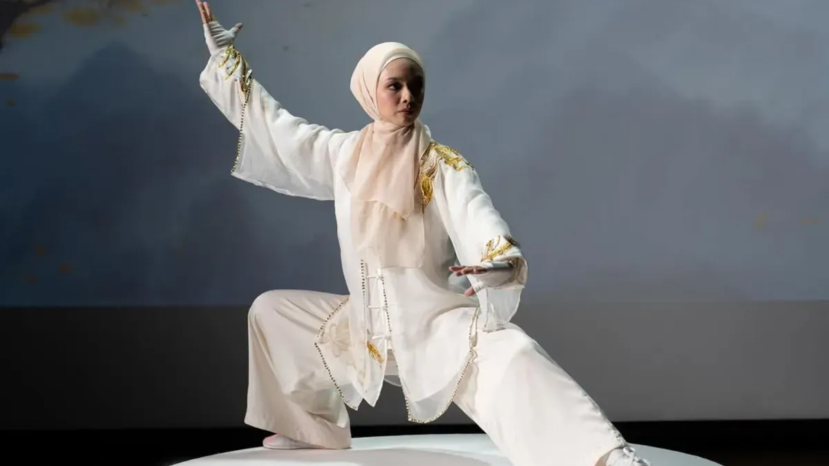 Mantan atlet Wushu, Lindswell Kwok (Sumber: Instagram @lindswell_k)