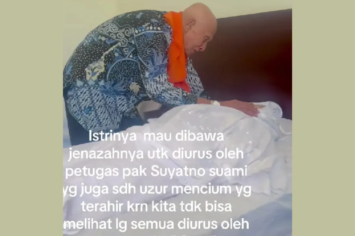 Detik-detik haru di tanah suci (Sumber: TikTok/bahijahhamid_)
