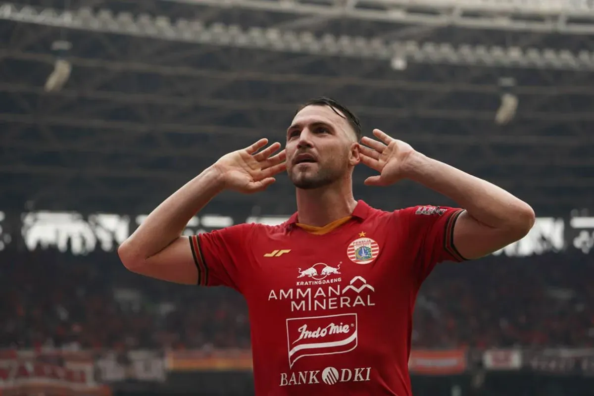 Marko Simic yang sudah resmi hengkang dari Persija Jakarta untuk musim depan. (Sumber: Persija)