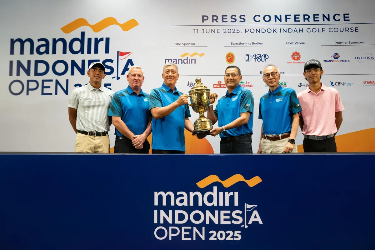 Mandiri Indonesia Open 2025 Turnamen golf profesional prestisius di tanah air ini akan kembali digelar di Pondok Indah Golf Course, Jakarta (Sumber: Dok. Bank Mandiri)