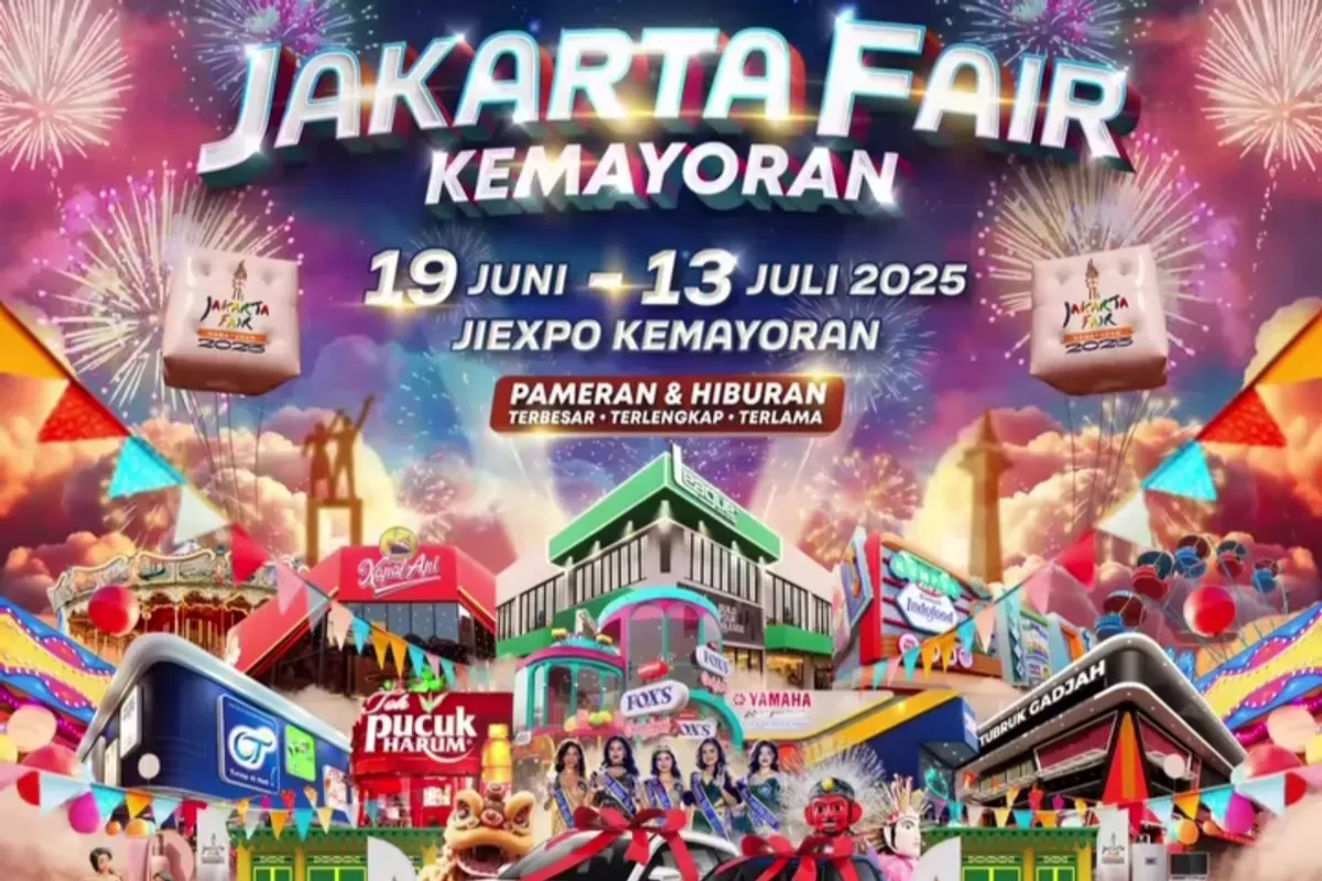Tiket masuk Jakarta Fair Kemayoran 2025 dapat dibeli online dan offline. (Sumber: Instagram/@jakartafairid)