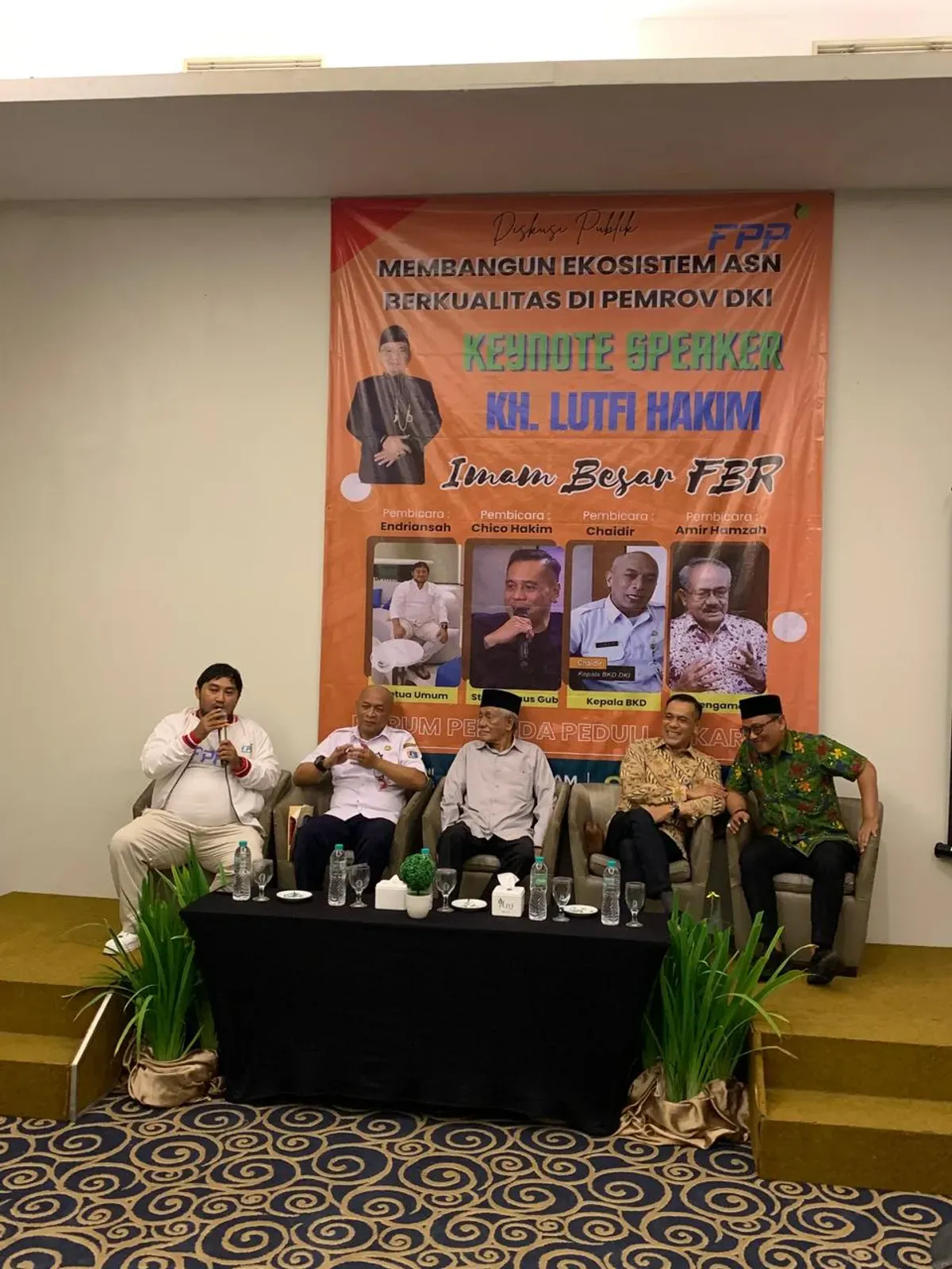 Forum Pemuda Peduli Jakarta (FPPJ) menggelar diskusi publik bertajuk 'Membangun Ekosistem ASN Berkualitas di Lingkungan Pemprov DKI Jakarta' (Sumber: Dok. FPPJ)