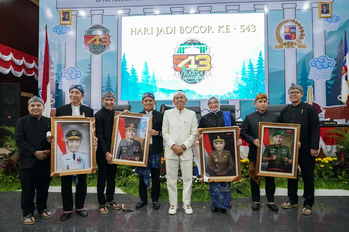 DPRD Kota Bogor menggelar Paripurna Rayakan Hari Jadi Bogor ke-543 bersama Gubernur Jawa Barat Dedi Mulyadi. (Sumber: Dok. Setwan DPRD Kota Bogor)