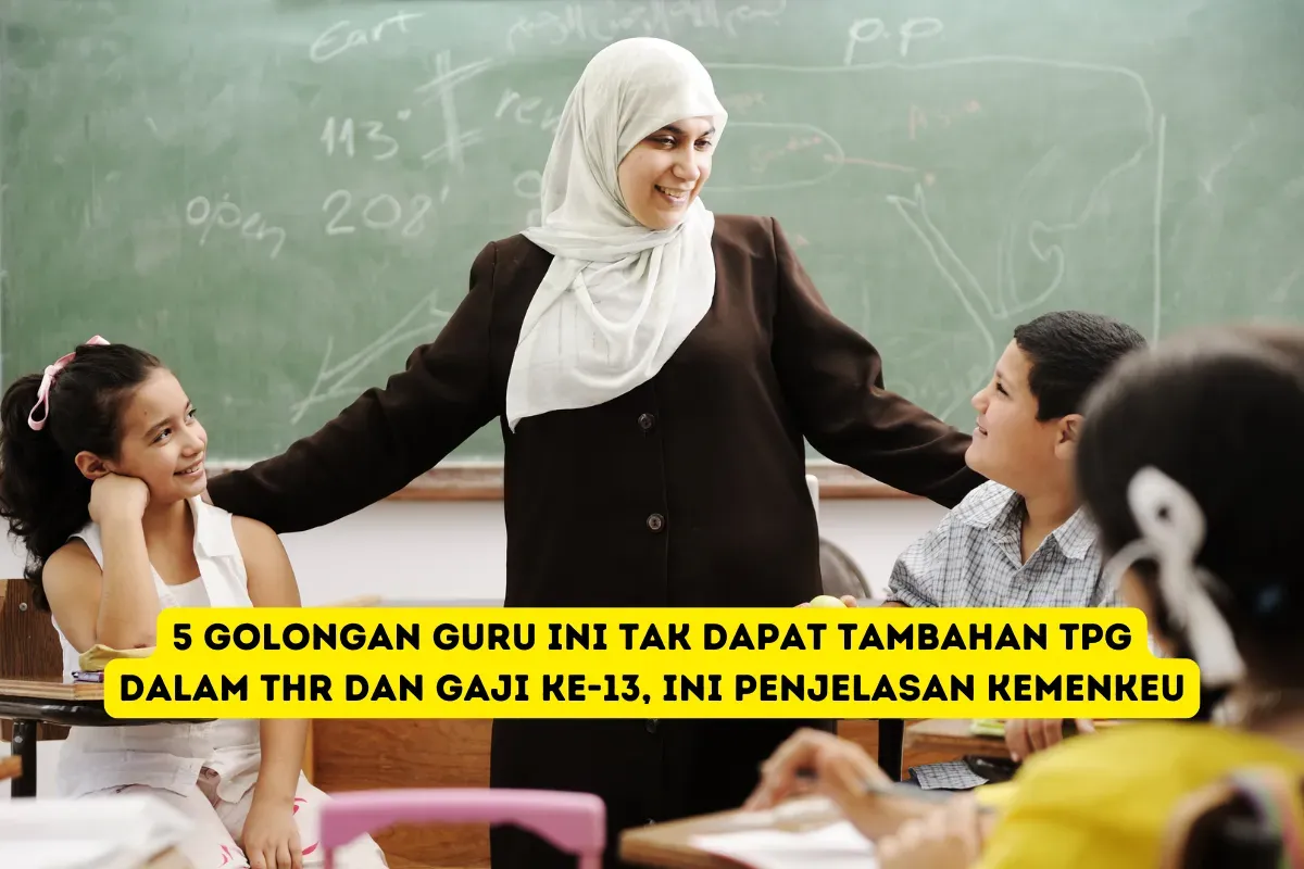 Ternyata 5 Kategori Ini Tak Kebagian Tambahan TPG dari Kemenkeu (Sumber: Poskota/Yusuf Sidiq)