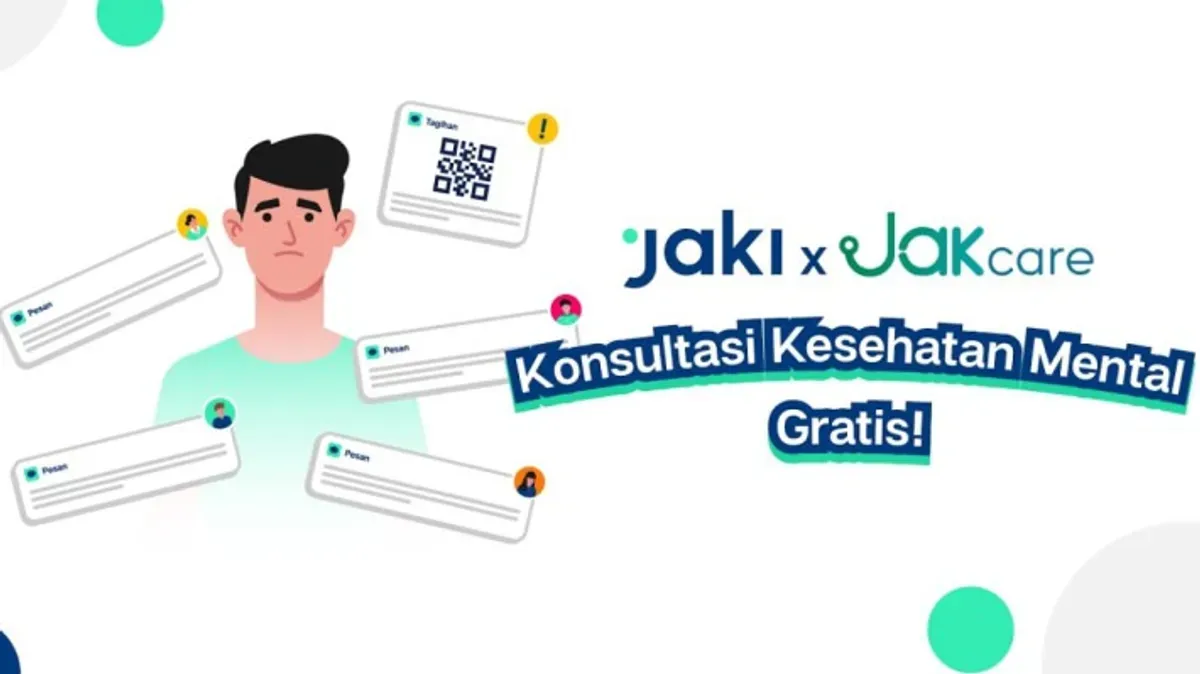 Layanan psikologis gratis 24 jam dari Pemprov Jakarta untuk menangani masalah kesehatan mental, JakCare. (Sumber: Doc.Pemprov DKI Jakarta)