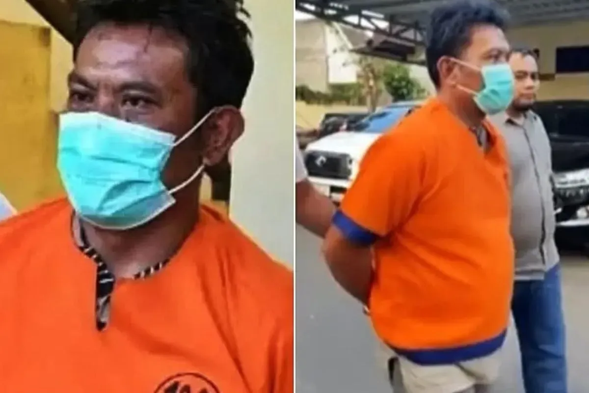 Sosok Ayah Farel Prayoga yang ditangkap karena kasus judi online. (Sumber: Instagram/@pembasmi.kehaluan.reall)