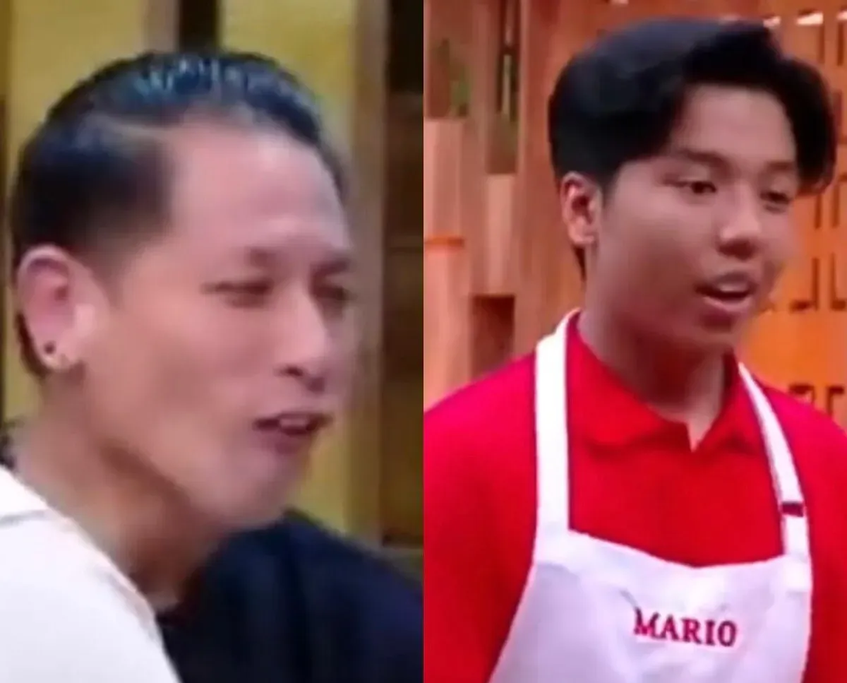 Istilah Apple Crumble viral di berbagai kolom komentar konten karena Mario Oswin dan Chef Juna dari MasterChef Indonesia. (Sumber: TikTok/@archive.003)