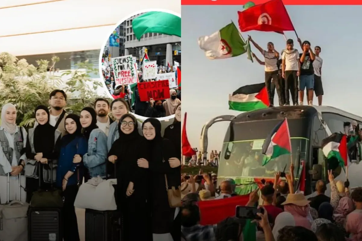 10 Warga Negara Indonesia (WNI), termasuk artis Zaskia Adya Mecca akan turut serta dalam gerakan Global March to Gaza yang puncaknya pada 15 Juni 2025. (Sumber: Instagram/ Kitabisa)