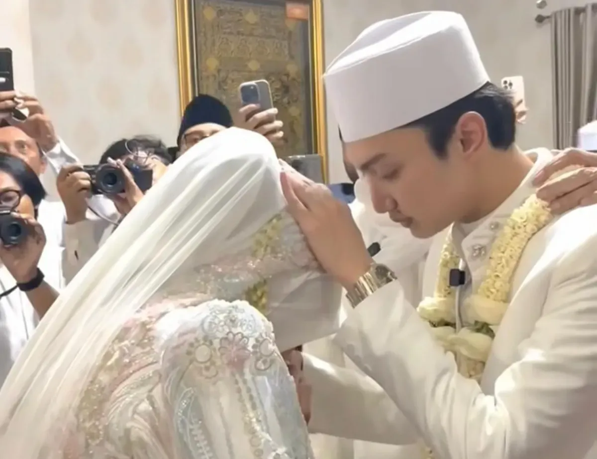 Muhammad Ulul Azmi Askandar alias Guz Azmi resmi menikahi Khansa Mariska. (Sumber: Instagram/@lailasyadzili.askandar)