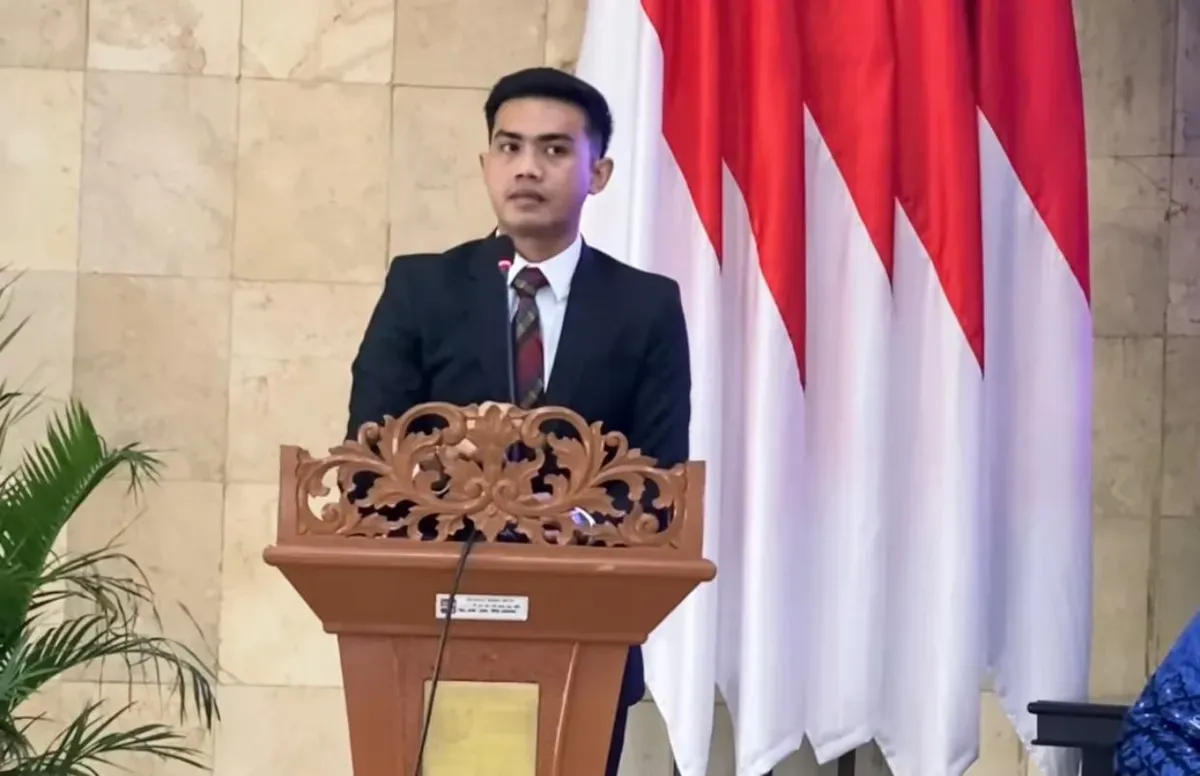 Sekretaris Jenderal Gibranku, Pangeran Mangkubumi yang menyampaikan pandangannya terkait isu mengenai, wacana pemakzulan Wakil Presiden Gibran Rakabuming Raka. (Sumber: Instagram/@pangeranmns)