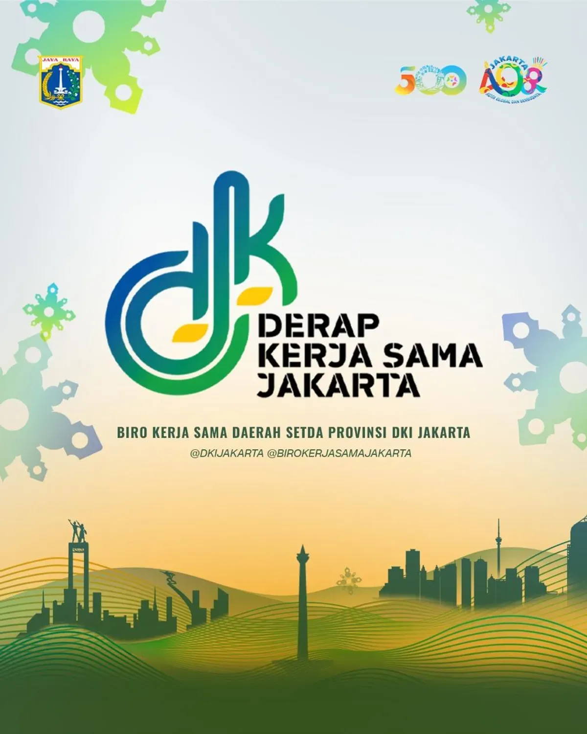 Pemerintah Provinsi DKI Jakarta kembali membuka pendaftaran Derap Kerjasama Jakarta (DKJ) Awards 2025 (Sumber: Dok. Pemprov Jakarta)