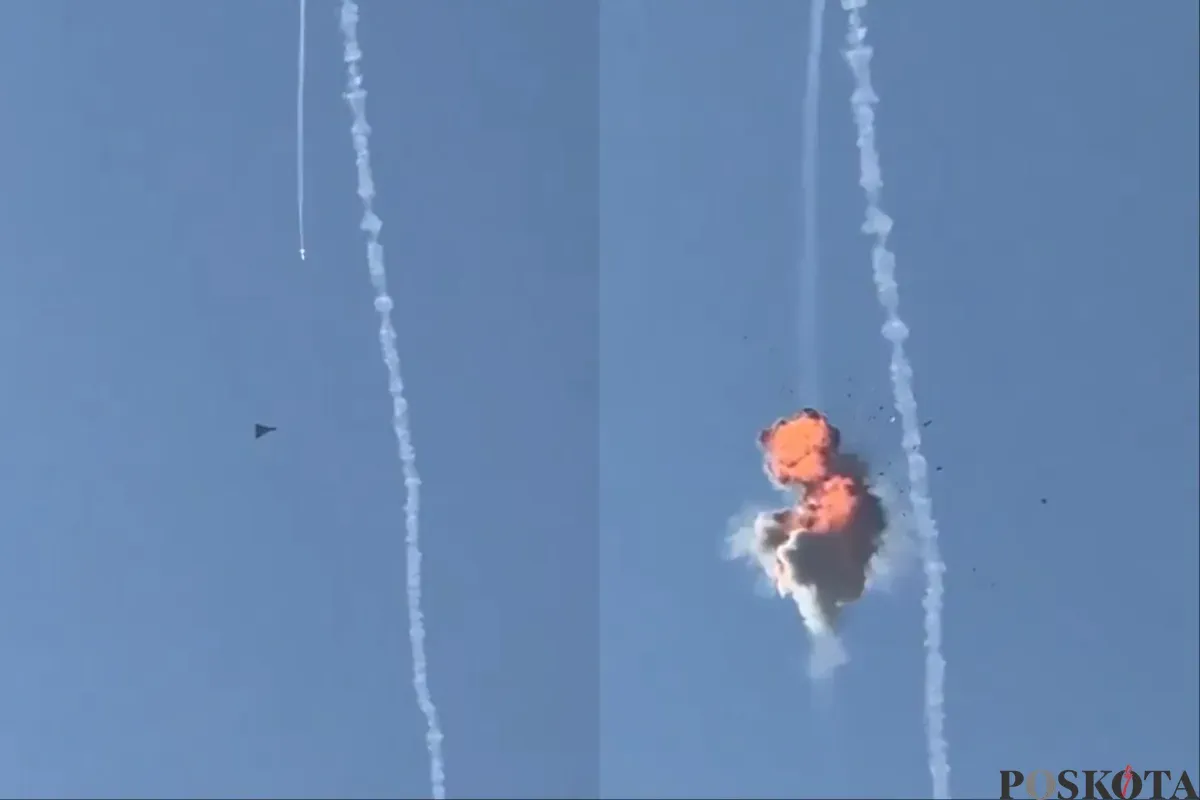 Iran Jadi Negara Pertama yang Berhasil Tembak Jatuh Jet Tempur F-35, Israel Disebut Rugi Rp2 Triliun (Sumber: X/NitinDThorat1)