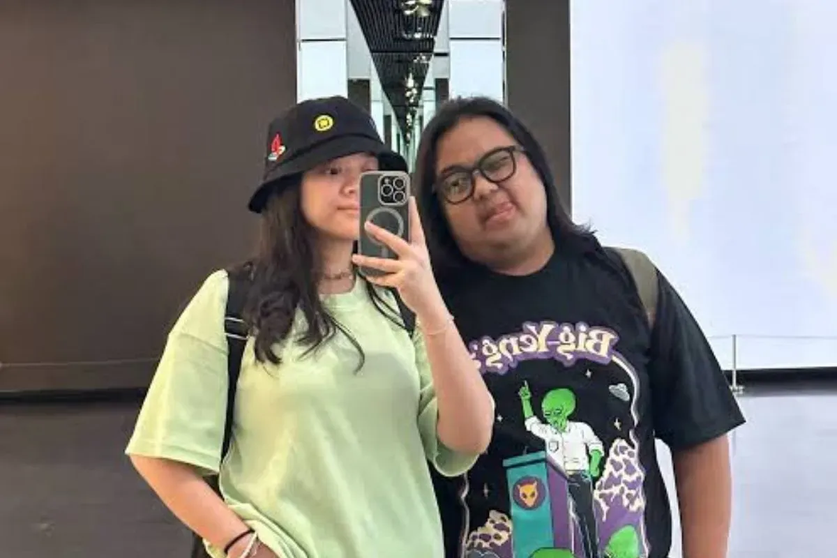 Potret kebersamaan Deandra Nadira dan almarhum Gustiwiw. (Sumber: Instagram)