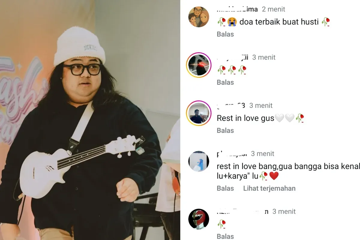 Netizen komentari postingan terakhir mendiang Gustiwiw. (Sumber: Instagram/@gustiwiw)