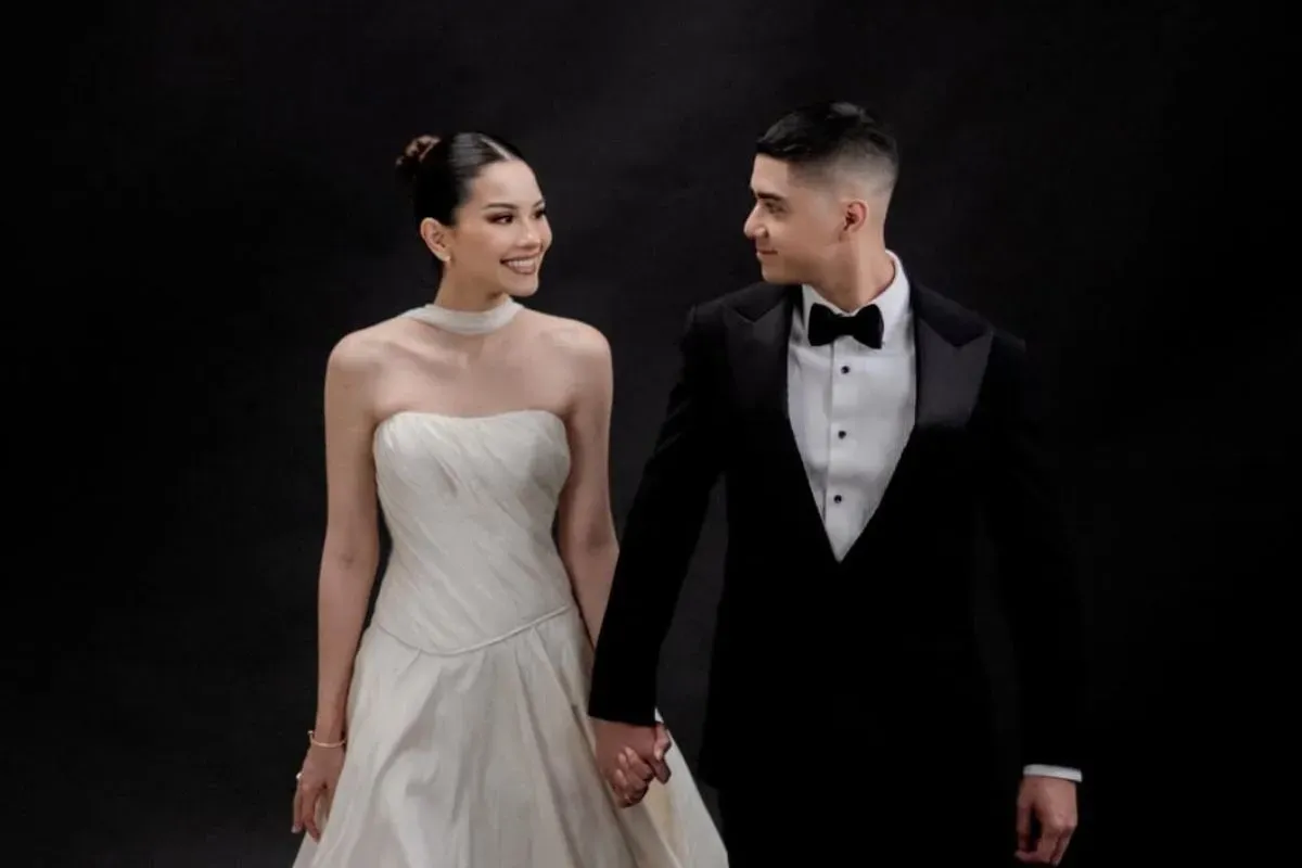 Selebritas Al Ghazali dan Alyssa Daguise resmi menikah pada Senin, 16 Juni 2025. (Sumber: Instagram/@alyssadaguise)