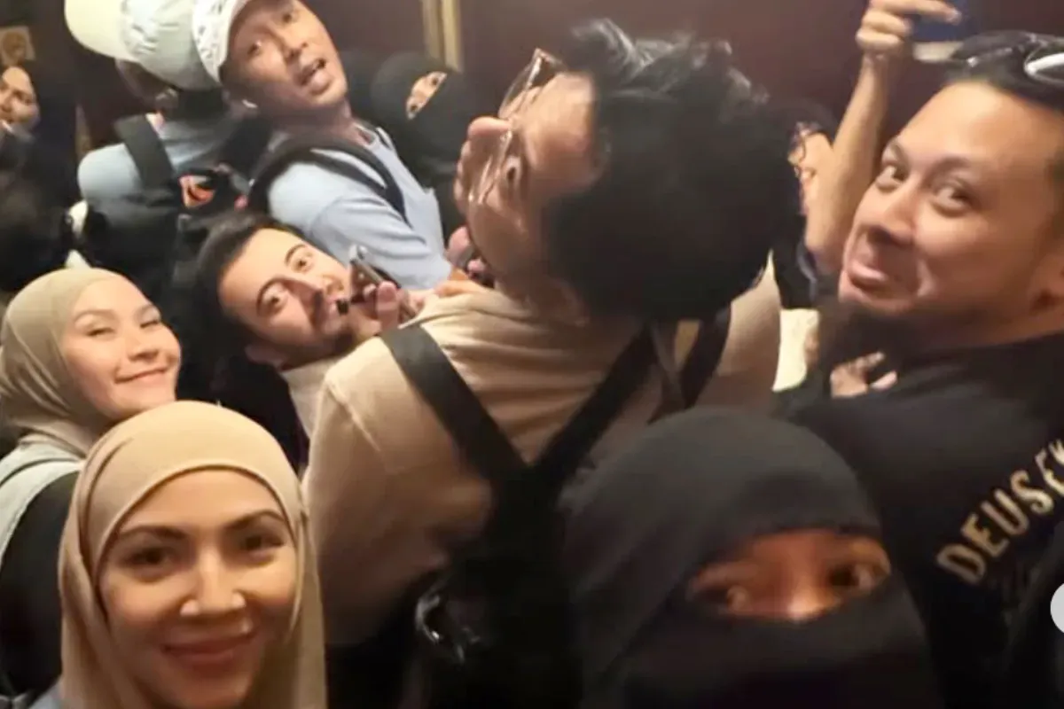 Potret rombonga 10 WNI yang akan bergabung dengan aksi Global March to Gaza. (Sumber: Instagram/Zaskia Adya Mecca)