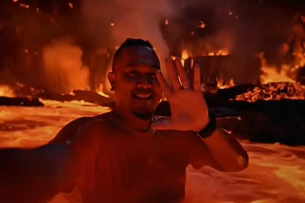 Tangkapan layar video AI tentang 'Hari Pertama di Neraka' (Sumber: Ist.)