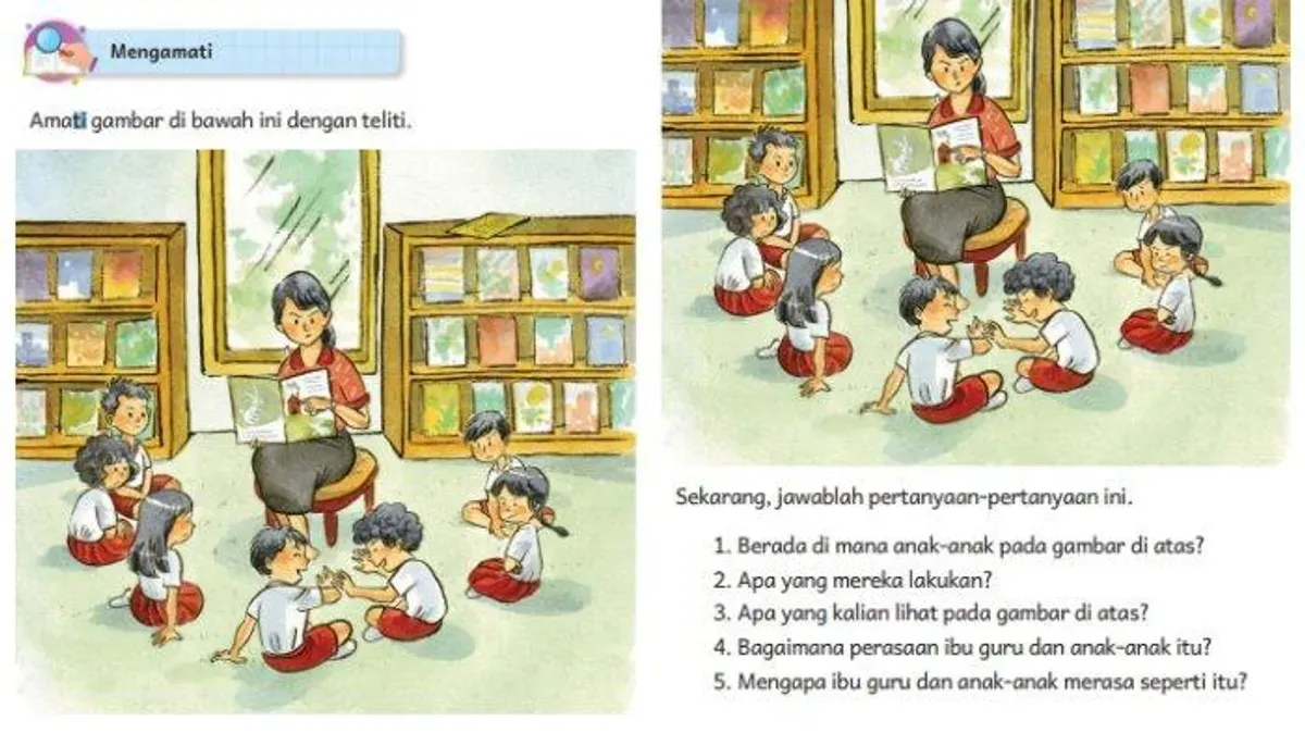 Sudah Tahu? Ini Kunci Jawaban Bahasa Indonesia Kelas 1 Halaman 132 Edisi Revisi Kurikulum Merdeka.