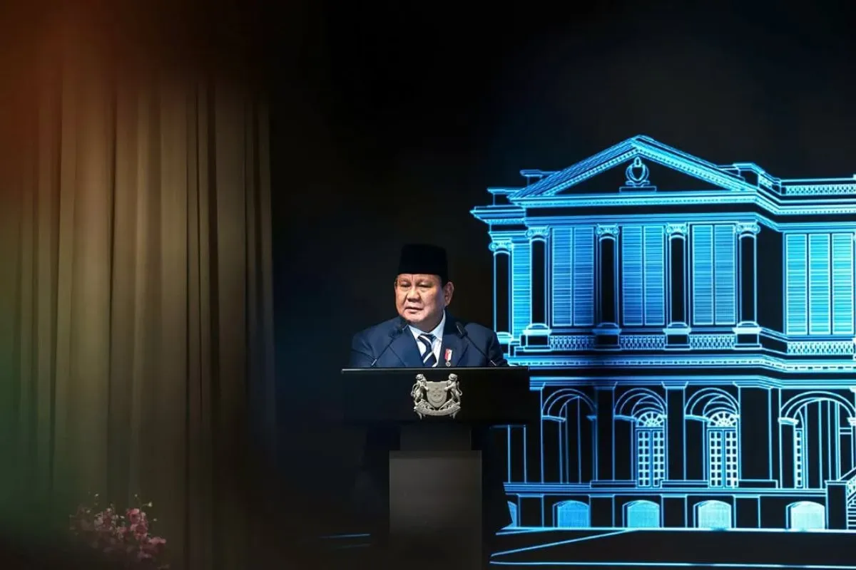 Presiden Prabowo Subianto dalam kunjungan kenegaraan ke Singapura, Minggu, 15 Juni 2025. (Sumber: Instagram/@presidenrepublikindonesia)