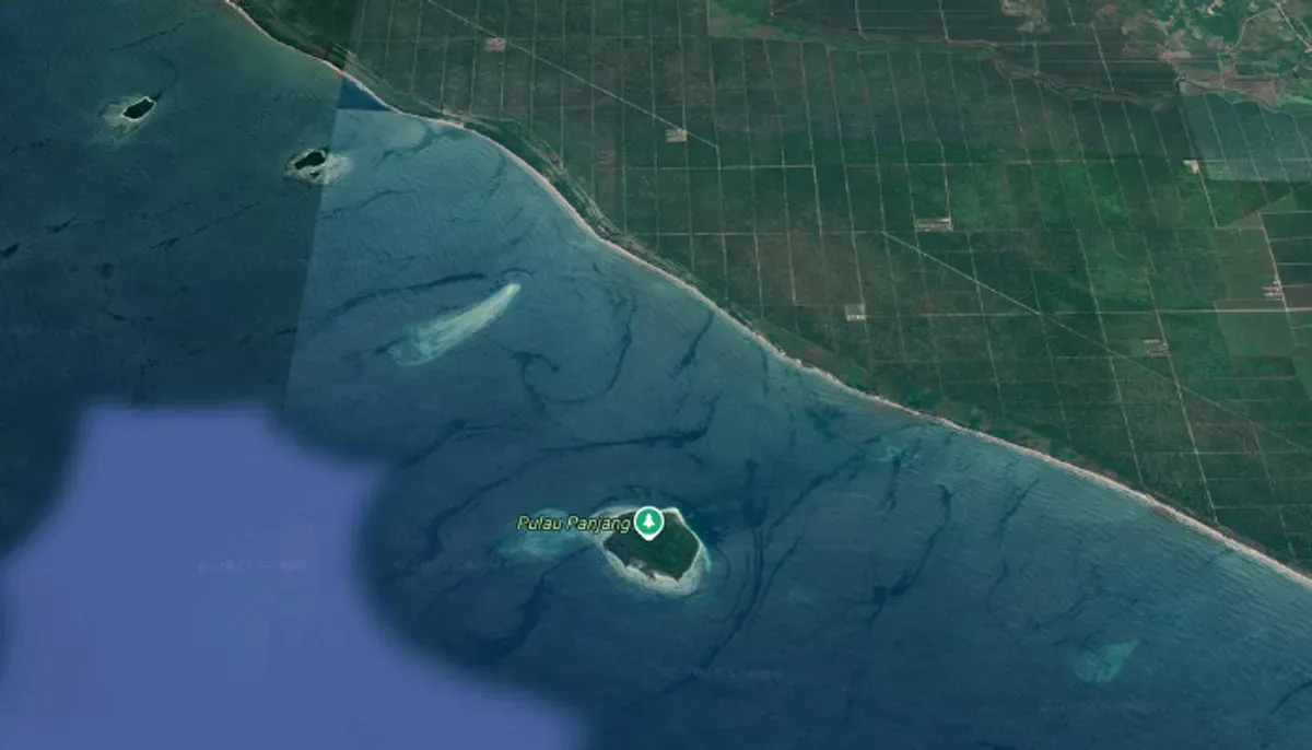 Setelah puluhan tahun bersengketa, 4 pulau akhirnya dikembalikan ke Aceh. Ini alasan Prabowo ambil keputusan berdasarkan novum Kemendagri. (Sumber: Google Maps 2025)