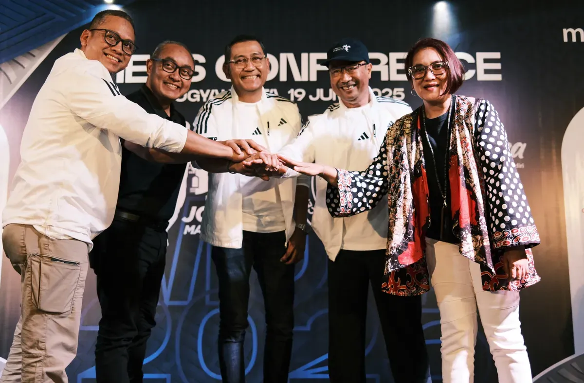 Konferensi Pers Mandiri Jogja Marathon 2025 di Yogyakarta digelar 22 Juni nanti di kawasan Candi Prambanan, Yogyakarta. (Sumber: Dok. Bank Mandiri)