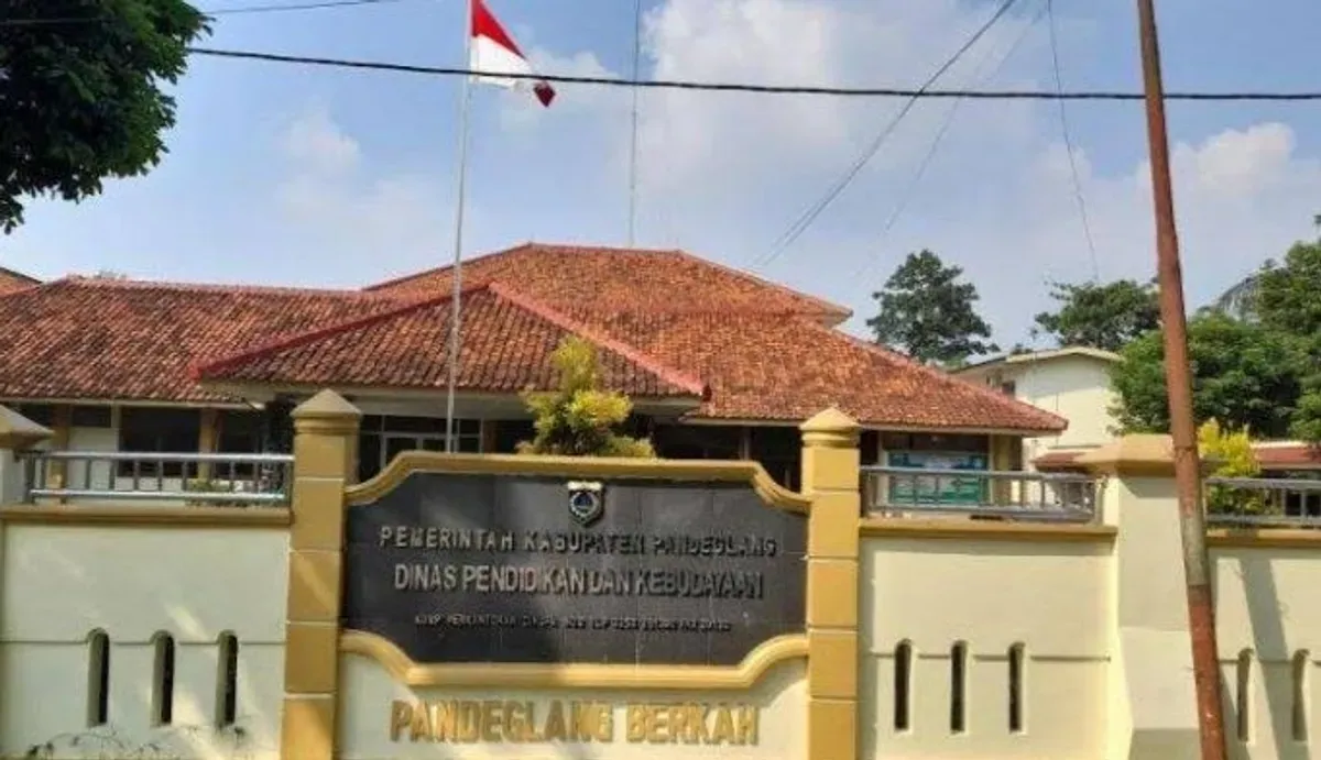 Gedung Disdikpora Pandeglang di kawasan Komplek Cikupa Keca.atan Pandeglang, Kabupaten Pandeglang. (Sumber: Istimewa)