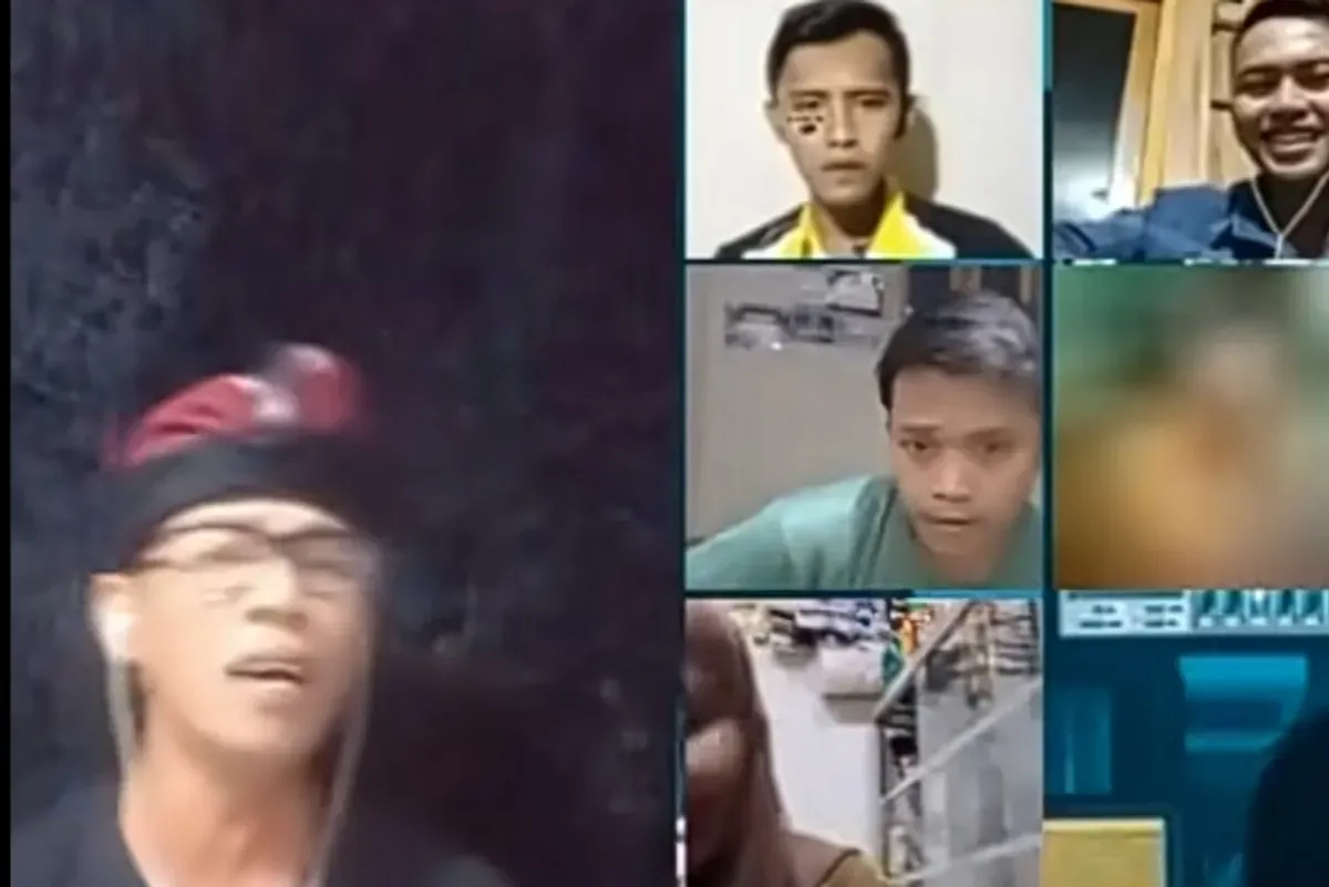 Kang Salwi TikToker asal Situbondo meninggal saat live karaoke dengan teman-temannya. (Sumber: TikTok/@bondostrory)
