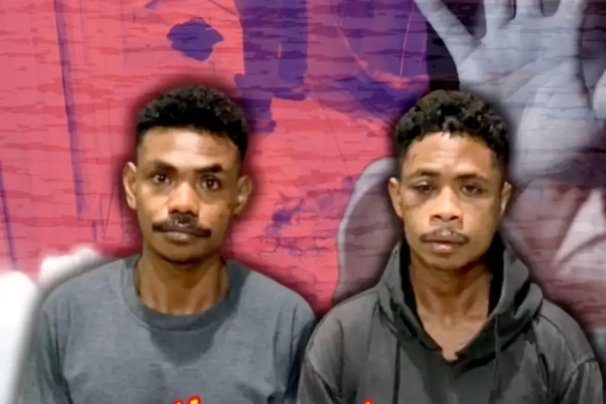 Potret pelaku pencabulan dan pengeroyokan adik Bahar bin Smith yang berhasil ditangkap oleh pihak kepolisian. (Sumber: Instagram/@resmob_pmj)