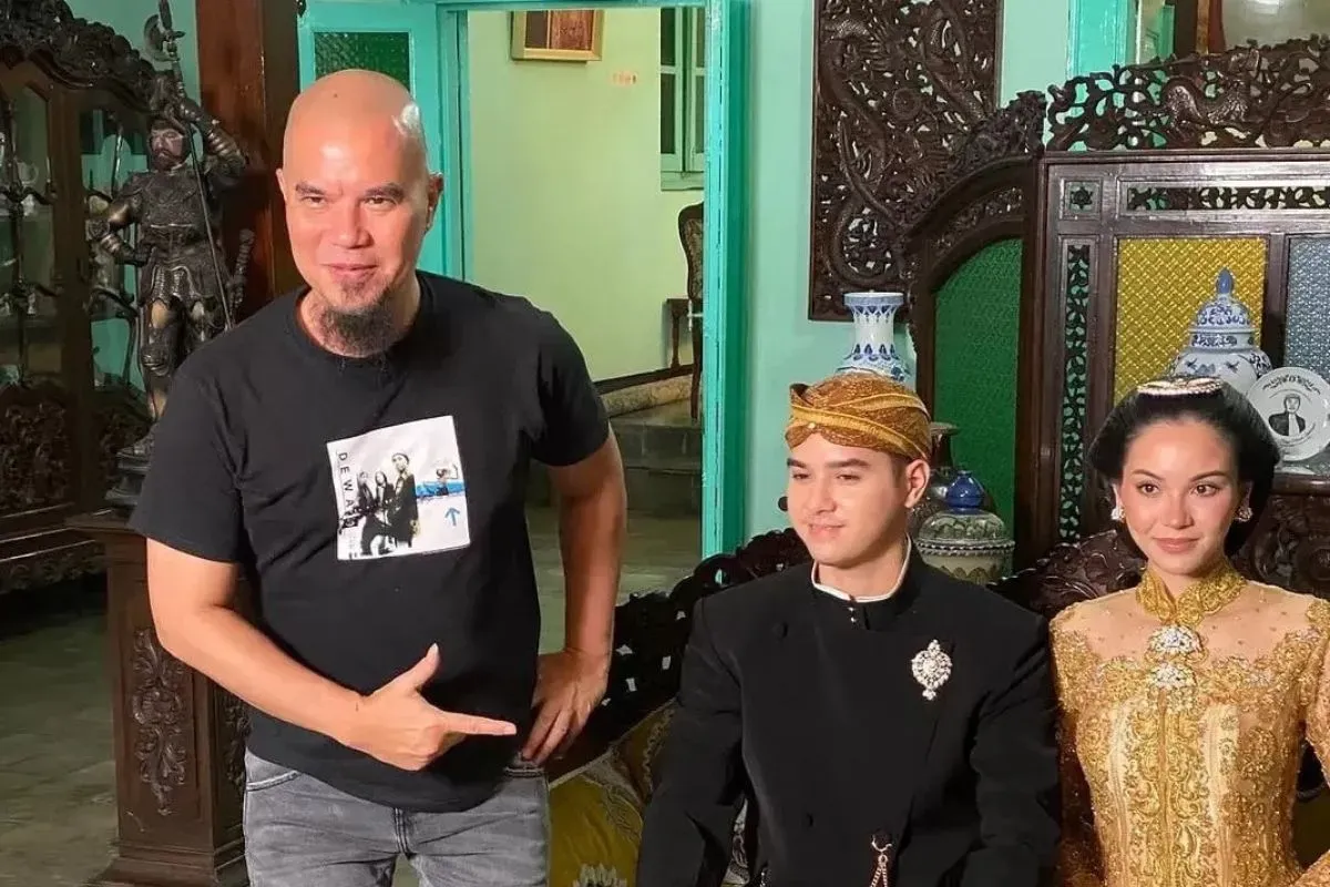 Ahmad Dhani ungkap sempat enggan hadiri acara Intimate Wedding Al Ghazali dan Alyssa Daguise, apakah karena acara Maia Estianty? (Sumber: Instagram)