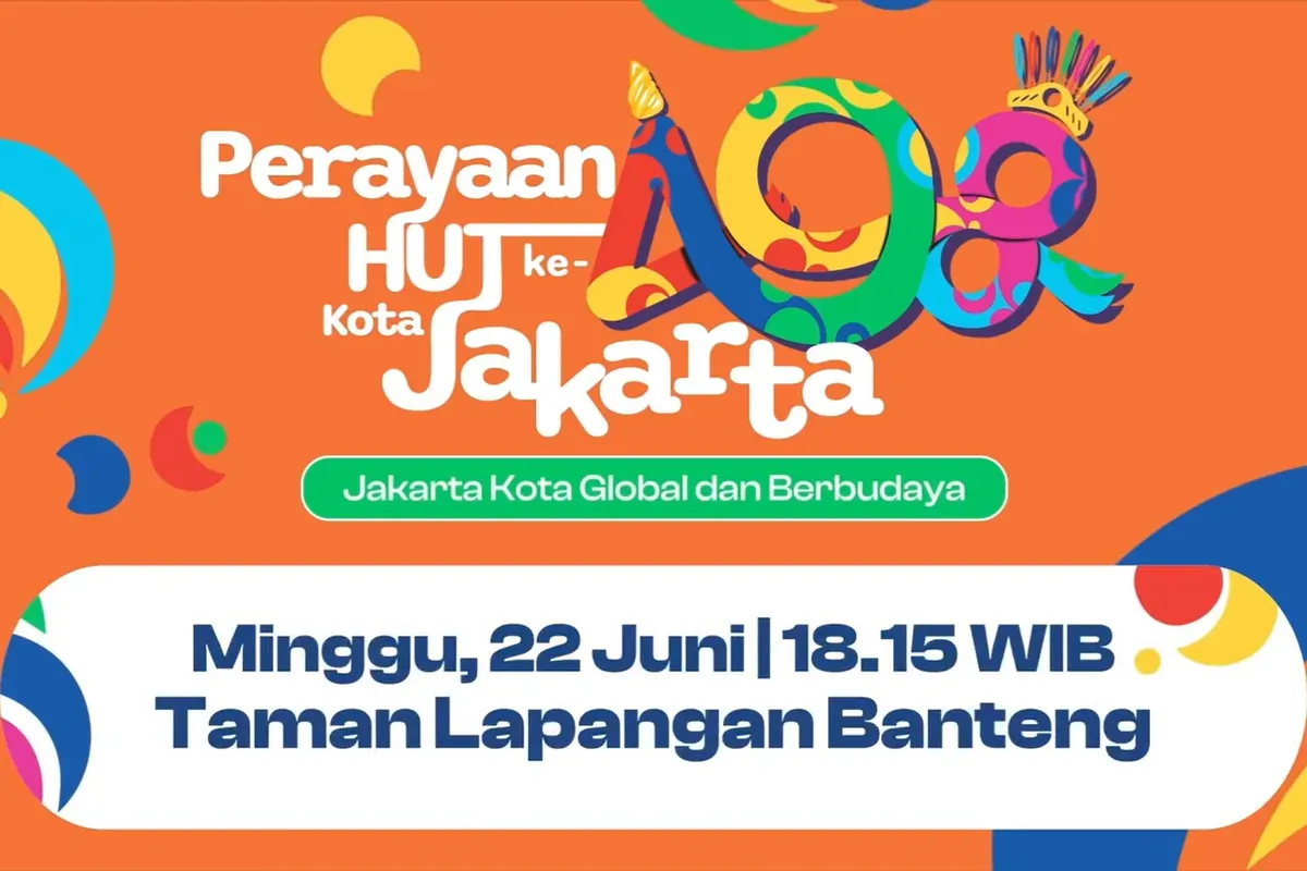 Konser Perayaan HUT ke-498 Jakarta: Jadwal dan Bintang Tamu yang Hadir (Sumber: Instagram/dkijakarta)