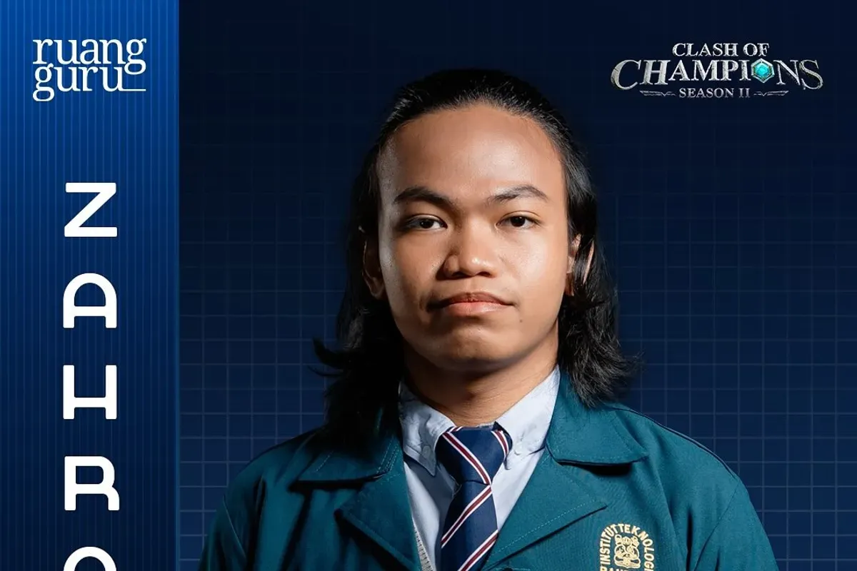 Viral Zahran Nizar Fadhlan, Mahasiswa ITB dengan IPK 3,94 yang Ikut Clash of Champions Ruangguru Dihujat Netizen (Sumber: Instagram/ruangguru)
