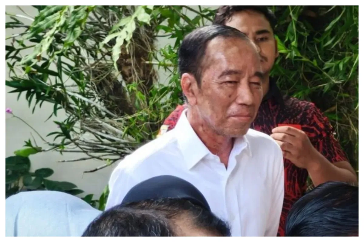 Penampilan terbaru, Presiden ke-7 Republik Indonesia, Joko Widodo (Jokowi). (Sumber: X/@PaltiWest)