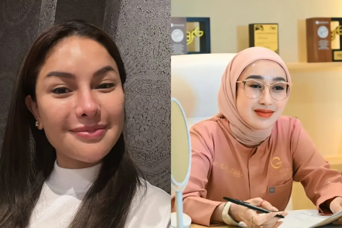 Potret Nikita Mirzani (kiri) dan Reza Gladys (kanan) yang sepakat sidang wanprestasi Rp100 miliar digelar 1 Juli 2025. (Sumber: Instagram)