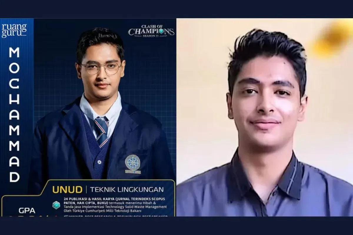 Profil peserta Clash of Champions Season 2 Mochammad. (Sumber: TikTok.com/blueburrie7)