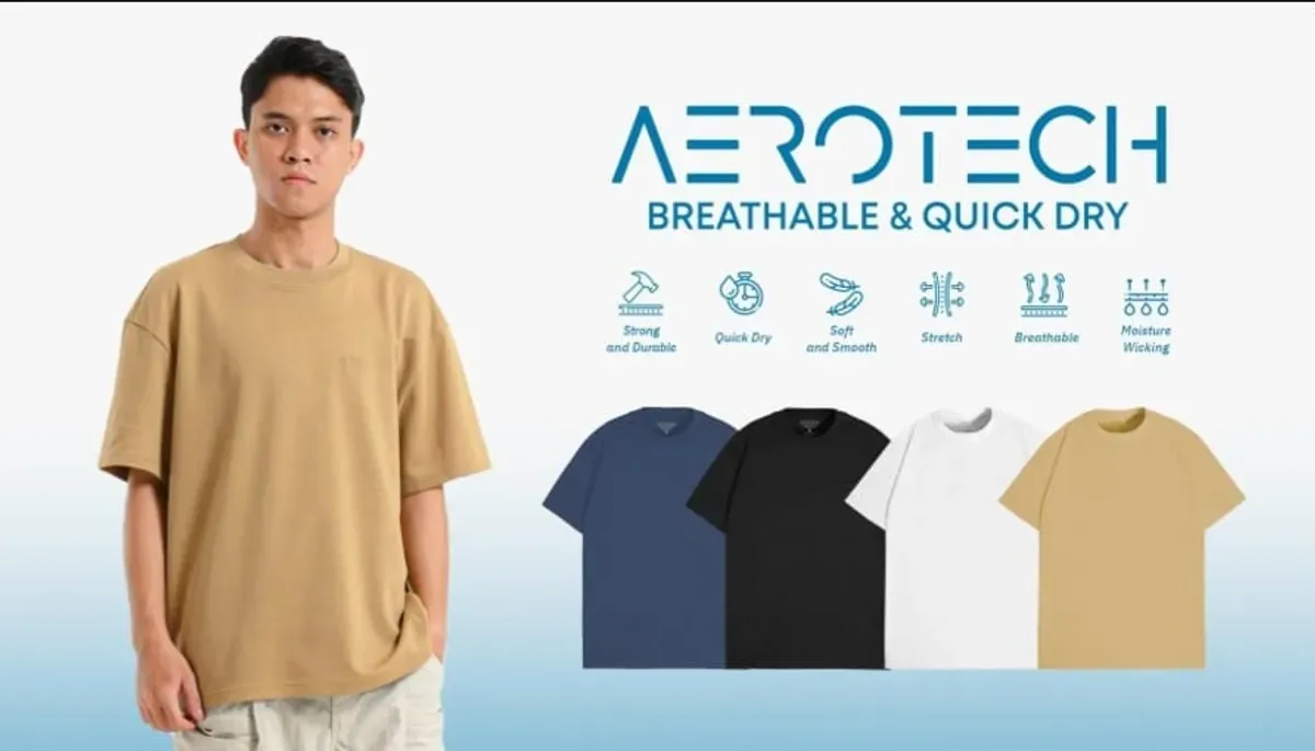T-Shirt brand lokal dari Aerotech (Sumber: Dok. Aerotech)