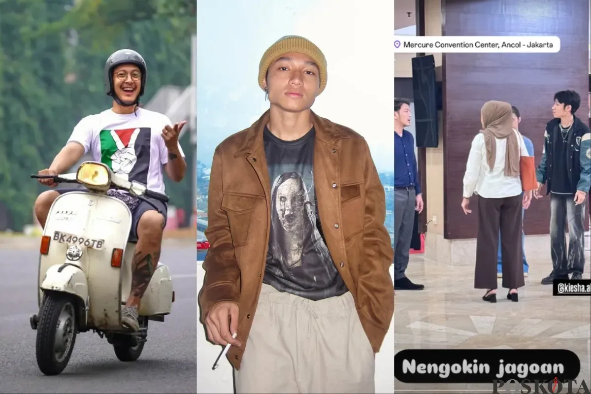 Okie Agustina Ungkap Kronologi Dugaan Dimas Anggara Tampar Kiesha Alvaro di Lokasi Syuting, Pasha Ungu Murka (Sumber: Instagram/Dimas Anggara, Kiesha Alvaro, dan Okie Agustina/Kolase Poskota)