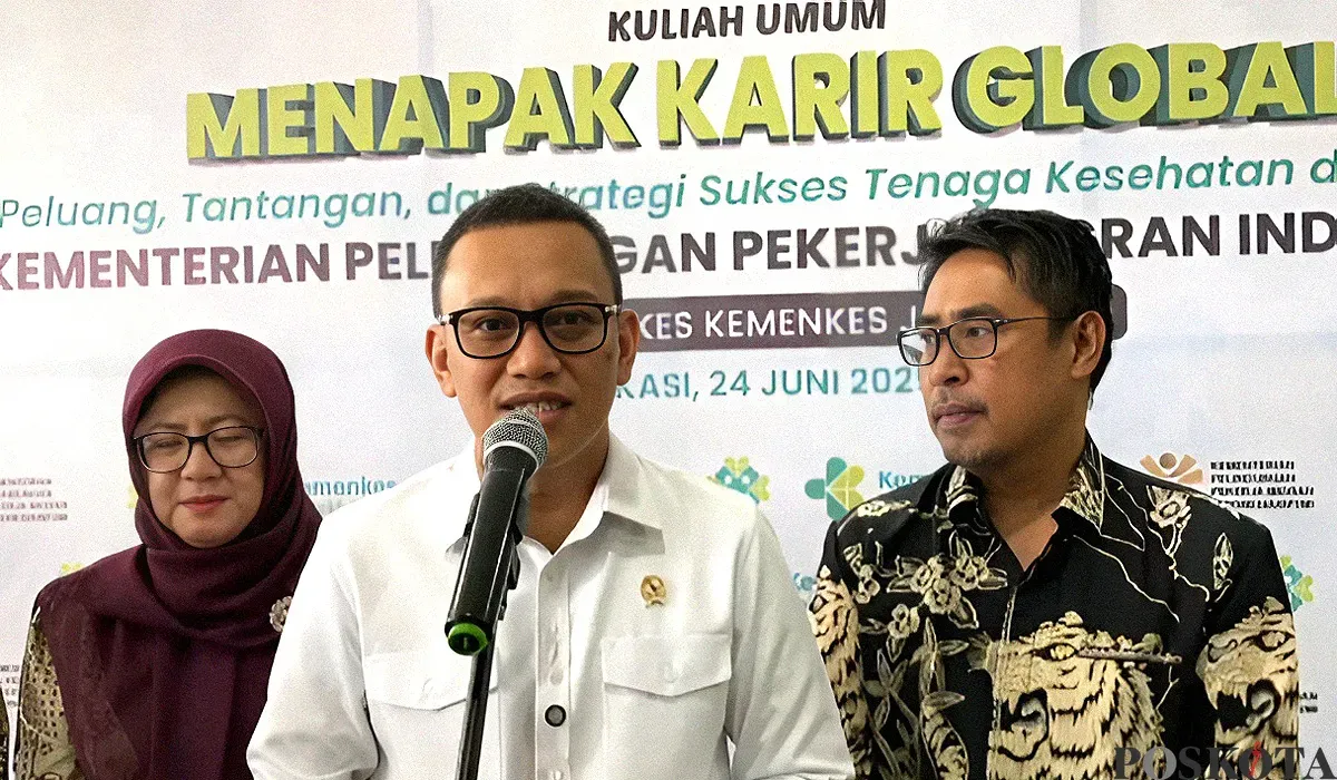 Menteri P2MI, Abdul Kadir Karding. (Sumber: POSKOTA | Foto: Nurpini Aulia Rapika)