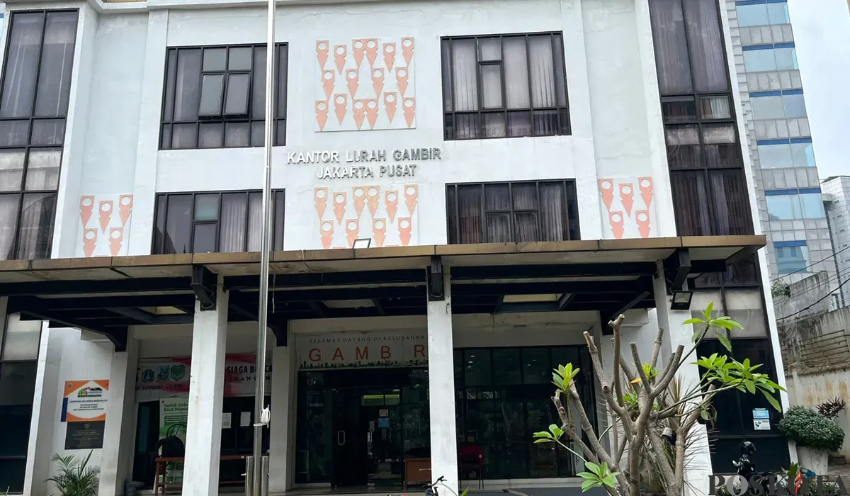 Ilustrasi, Kantor Kelurahan Gambir, Jakarta Pusat. (Sumber: POSKOTA | Foto: M Tegar Jihad)