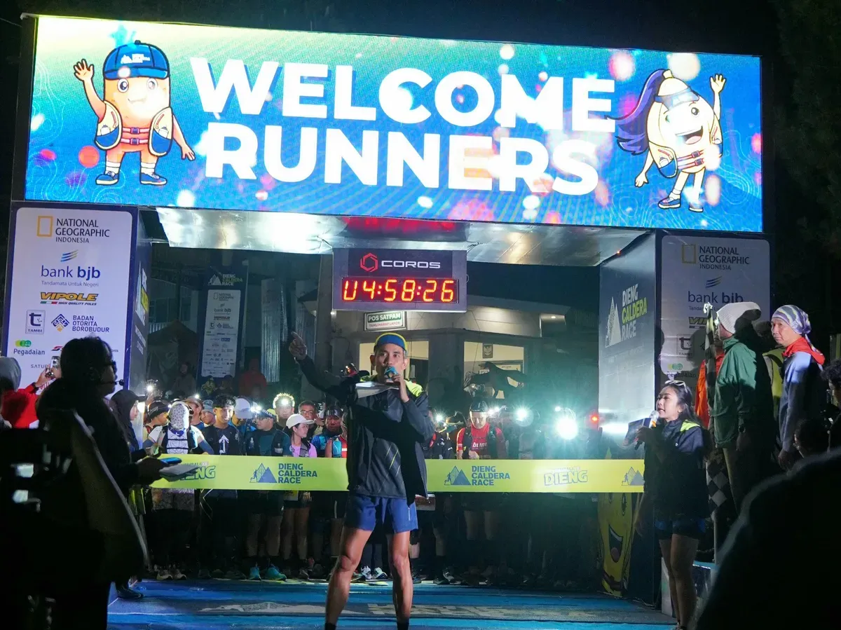 Dieng Caldera Race (DCR) 2025 bank bjb yang digelar pada 20–22 Juni 2025 di Tambi Tea Resort, Wonosobo, Jawa Tengah, berjalan dengan lancar dan meriah. (Sumber: dok. bank bjb)