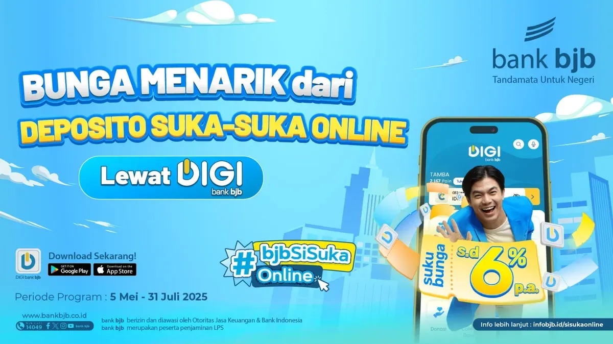 Investasi Deposito Ga Lagi Ribet: Semua Bisa dari Genggaman Lewat DIGI bank bjb (Sumber: Dok. bank bjb)
