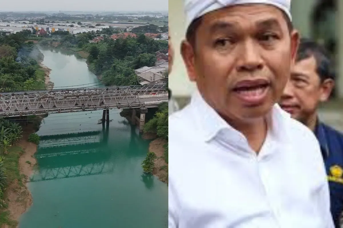 Dedi Mulyadi Geram! Sungai Citarum Diduga Tercemar, PT Pindo Deli Jadi Sorotan (Sumber: TikTok/@karawanginfo_official/Instagram/@dedimulyadi71)