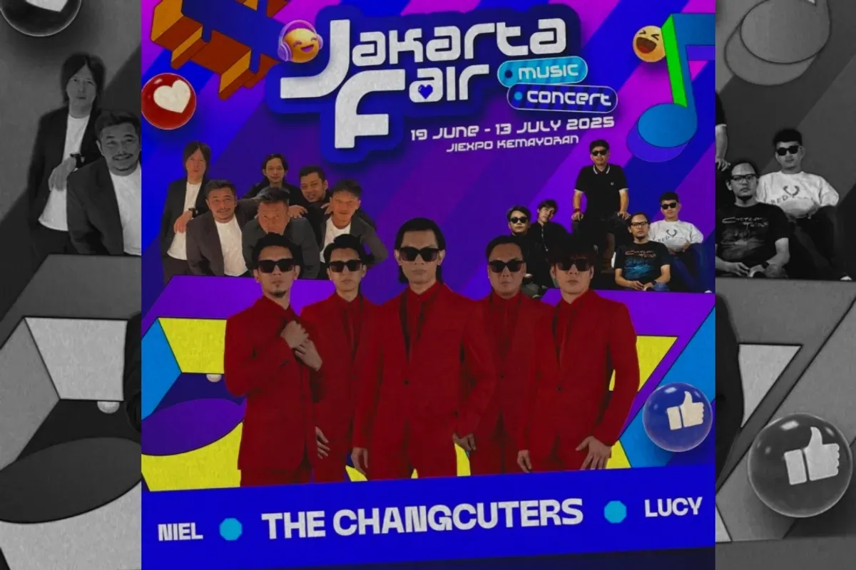 Poster deretan artis pengisi konser Jakarta Fair 2025 hari ini, Rabu, 25 Juni 2025. (Sumber: Instagram/@jakartafairid)