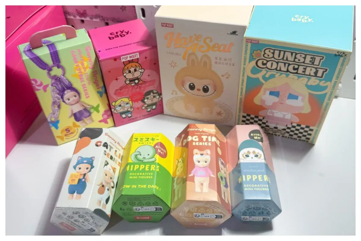 Mainan viral blind box. (Sumber: X/@sweetcosmics)