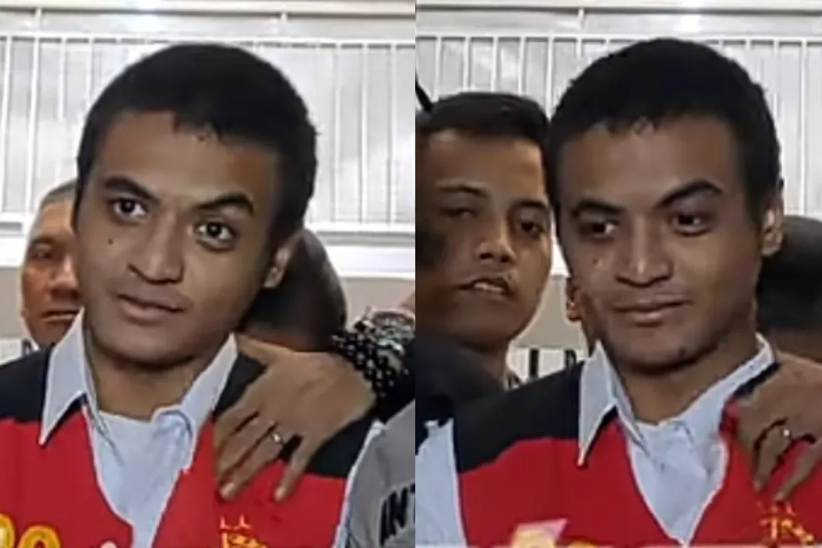 Penampilan terbaru Vadel Badjideh dalam persidangan yang menuai sorotan netizen. (Sumber: YouTube/Intens Investigasi)