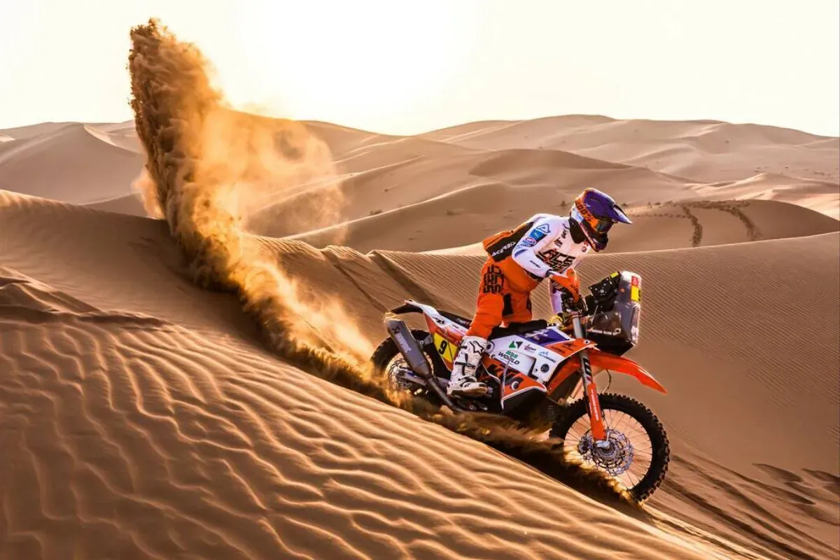 Motor KTM 450 Rally Replica 2025 hanya ada 100 unit di dunia. (Sumber: ktmfarioli.com)