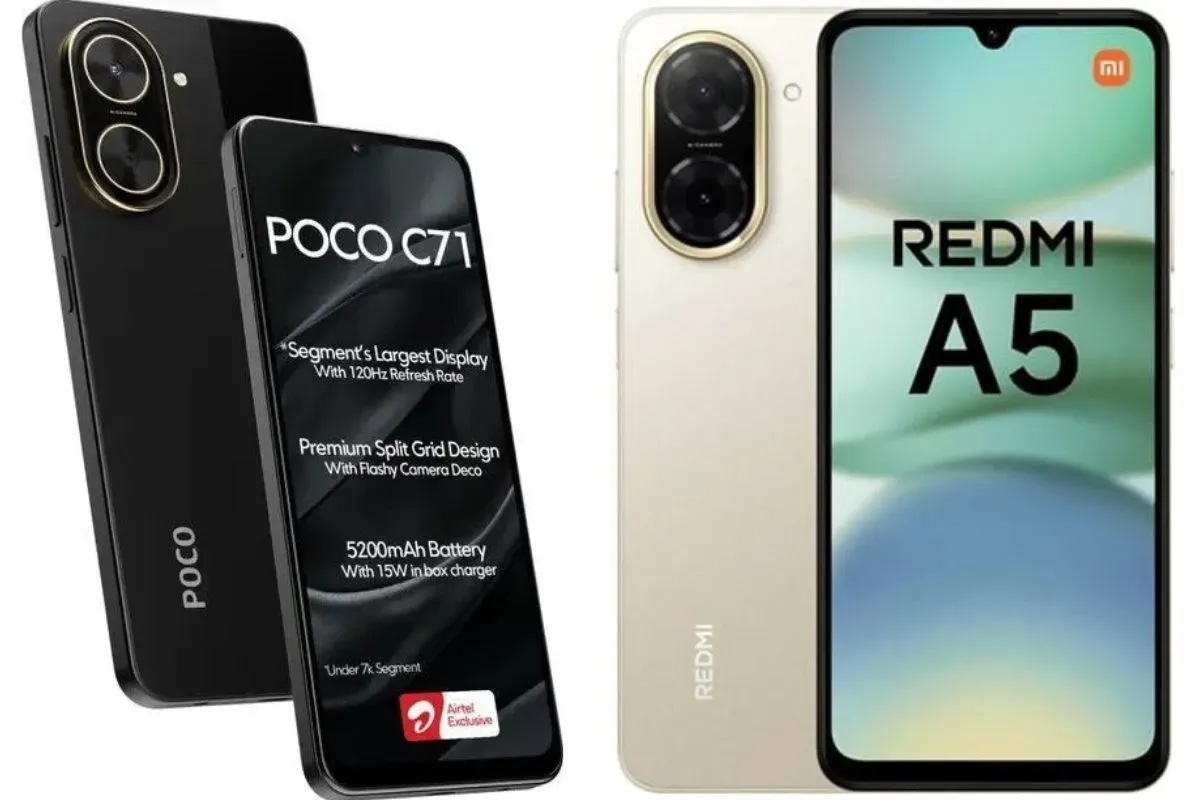 POCO C71 vs Redmi A5 duel hp 1 jutaan terbaik (Sumber: Pinterest)